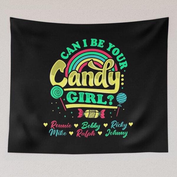 Item preview, Candy Girl - Ronnie Bobby Ricky Mike Ralph Johnny designed and sold by ErvidsVeinberg.
