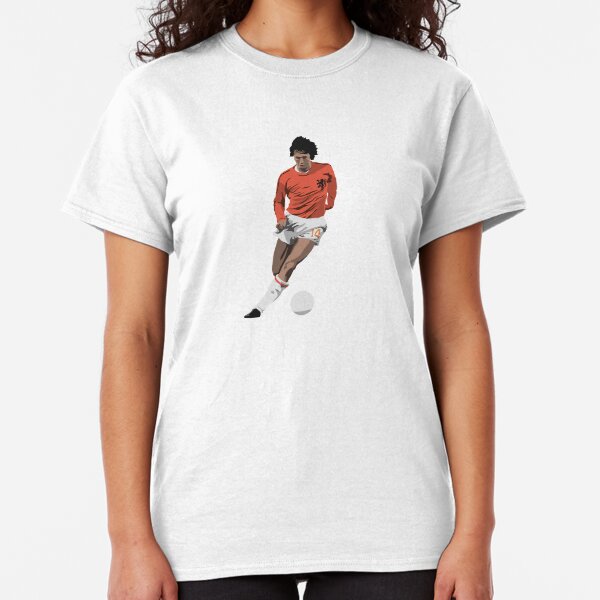 Johan Cruyff 70/'s Holland Football Soccer Dutch Ajax Classic T Shirt Tee Winner