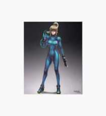 Zero Suit Samus 2014 Art Board