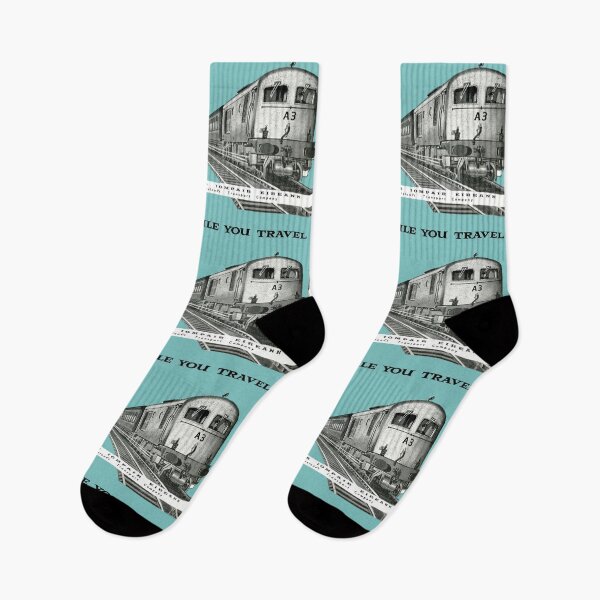 Item preview, DINE WHILE YOU TRAVEL ON IRISH TRAINS designed and sold by ThrowbackAds.