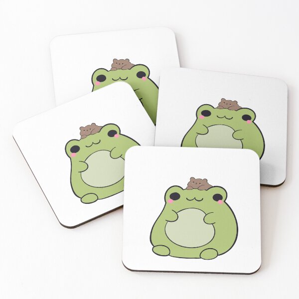 Item preview, Bear cuddles frog stickers designed and sold by Dariaaraara.