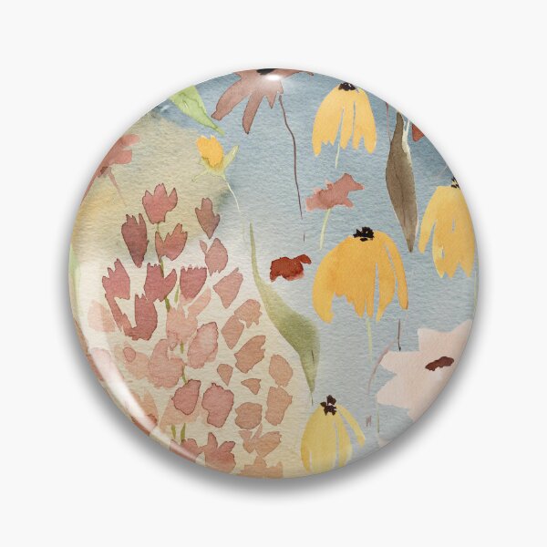 Item preview, Full Moon, Watercolor Flower Moon designed and sold by ArticraftShop.