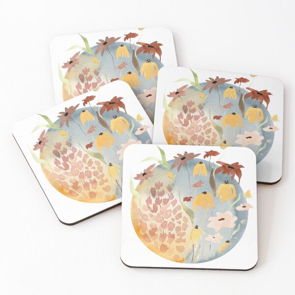 Item preview, Full Moon, Watercolor Flower Moon designed and sold by ArticraftShop.