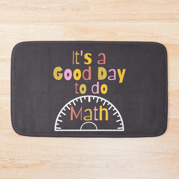 Item preview, Its A Good Day To Do Math Retro  designed and sold by SunfullyYours.