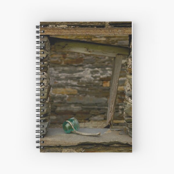 Power in the Ruin Spiral Notebook