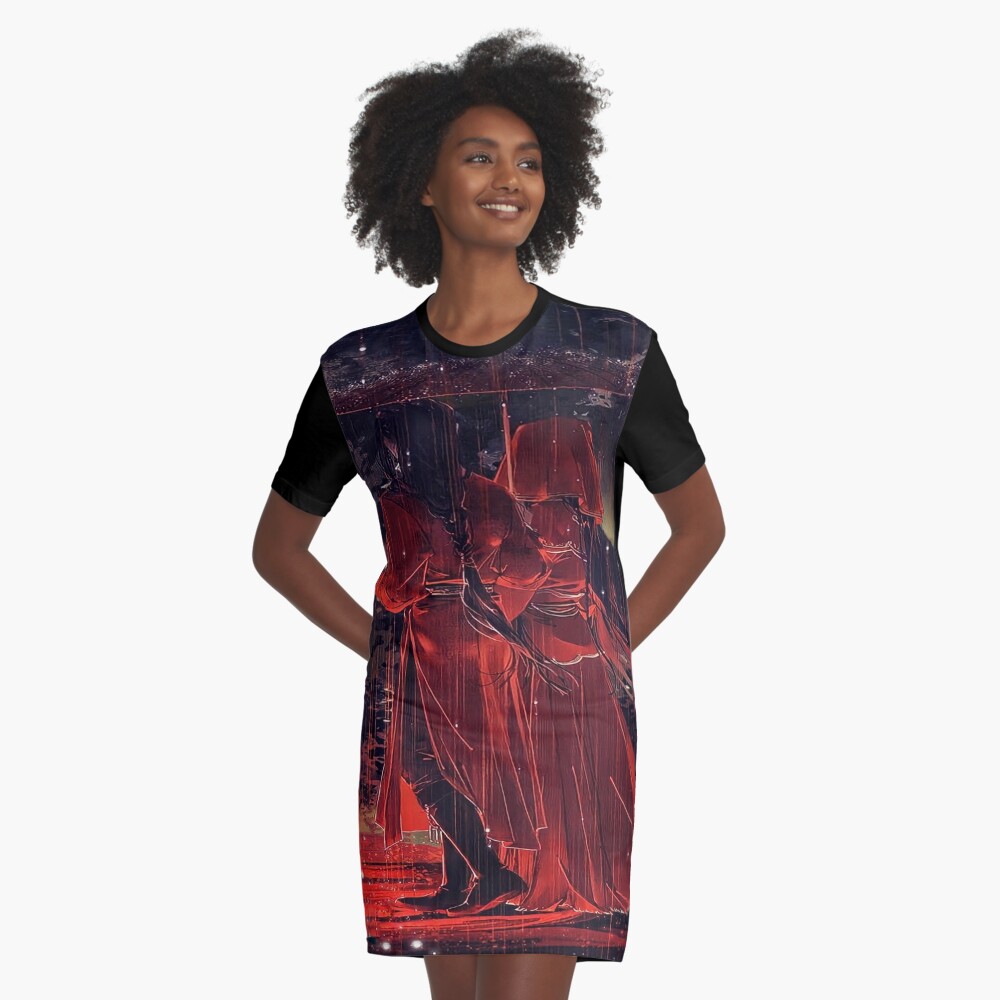 Item preview, Graphic T-Shirt Dress designed and sold by RecStore.