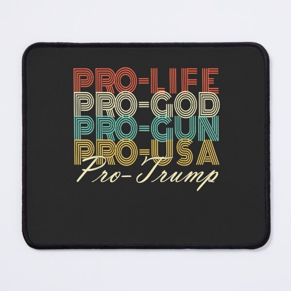 Item preview, Trump 2020 Pro Life God USA MAGA Retro Trump designed and sold by PatrikRadic.