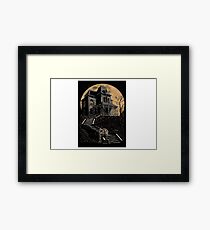 Bates Motel house Framed Print