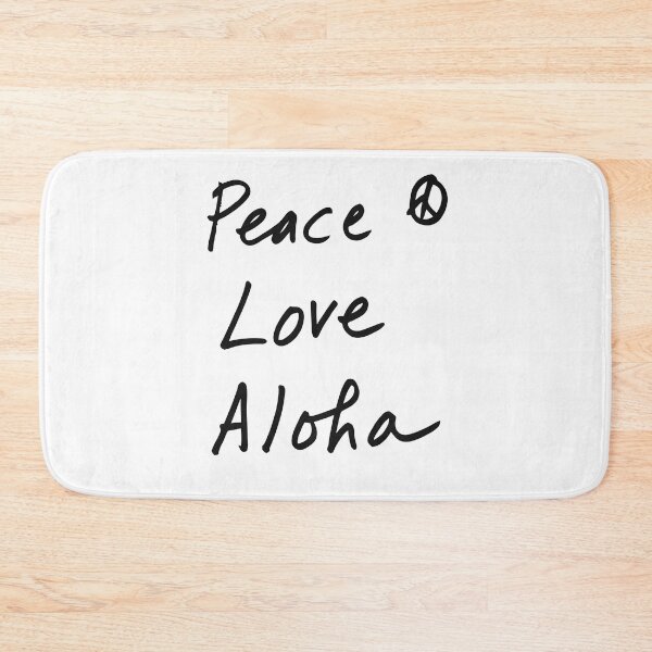 Item preview, Peace Love Aloha designed and sold by looking4barrels.
