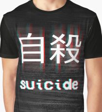 Japanese Suicide Graphic T-Shirt