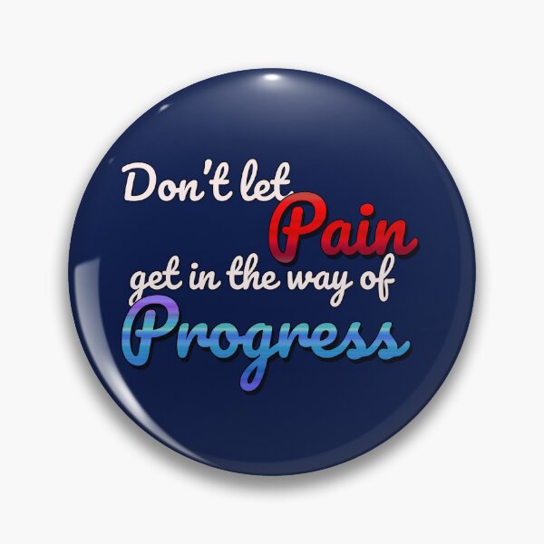 Item preview, Don't let pain get in your way designed and sold by BurpeesEvery.