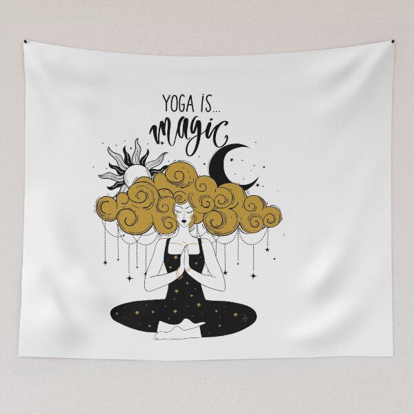 Item preview, Yoga is absolute magic designed and sold by Artistusha.