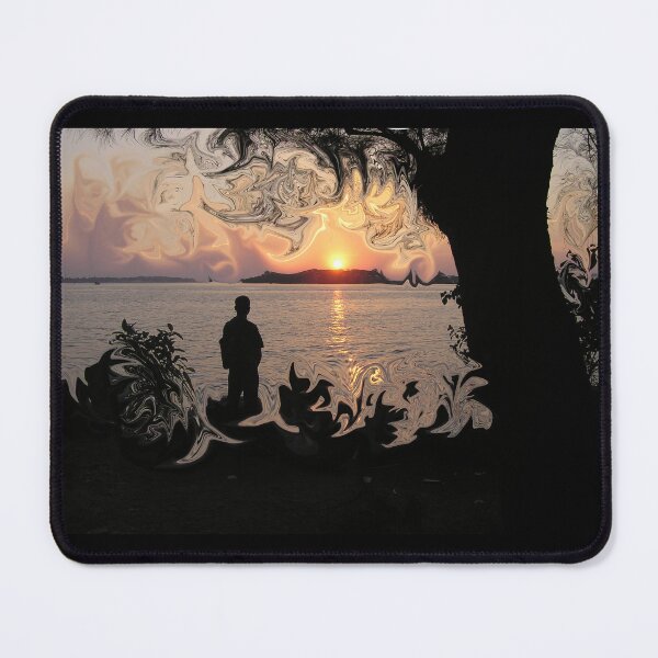 Item preview, Sunset over backwaters, Kerala, India designed and sold by indiafrankk.