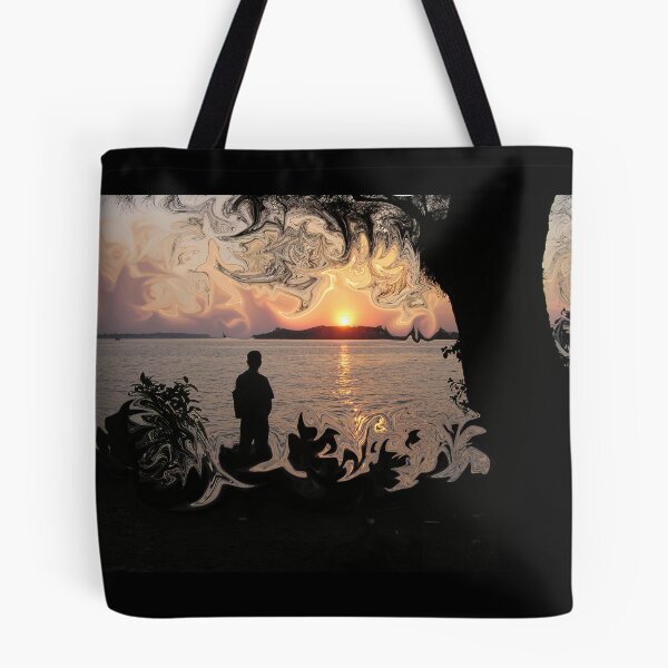 Item preview, Sunset over backwaters, Kerala, India designed and sold by indiafrankk.
