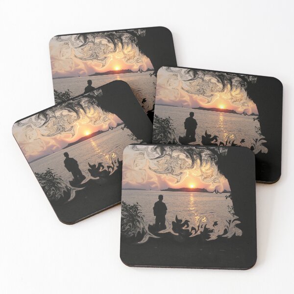 Item preview, Sunset over backwaters, Kerala, India designed and sold by indiafrankk.