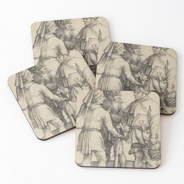 Item preview, Three peasants conversatiin art of albrecht dürer classic art  designed and sold by Golido.