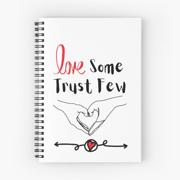 Item preview, Love Some Trust Few designed and sold by Merry Moon Store.