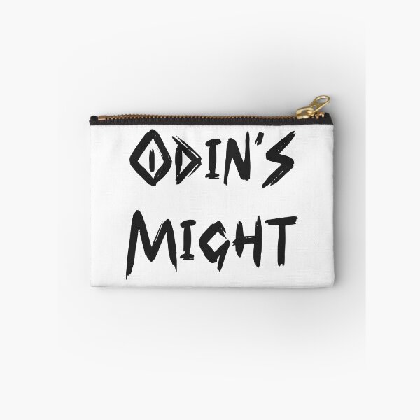 Item preview, Cool Odin's Might Quote in Cool Brush Font Black Color | Cool Odins Might Quote in Cool Brush Font Black Color | Cool Odin s Might Quote in Cool Brush Font Black Color designed and sold by RiciPaneto.