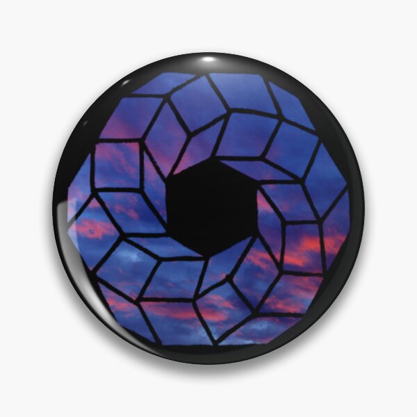 Item preview, Dark Red Blue Sky Big Cube Torus designed and sold by createVisions.