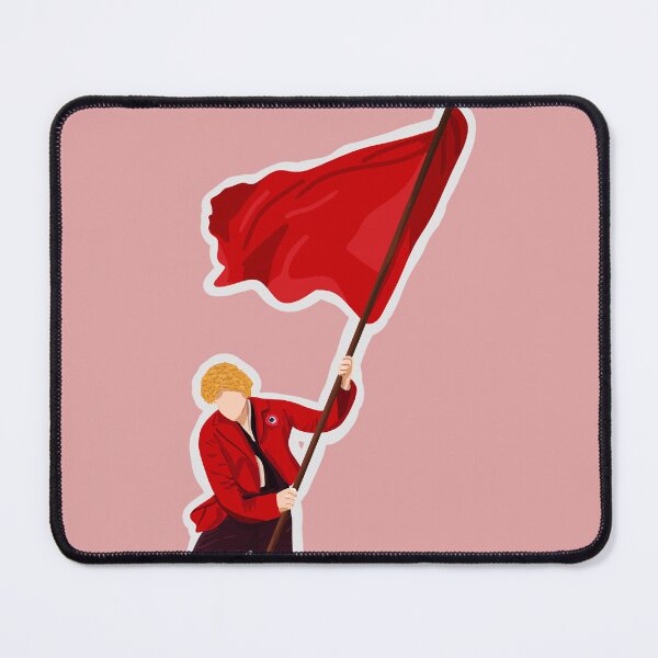 Item preview, Enjolras and Red Flag designed and sold by byebyesally.