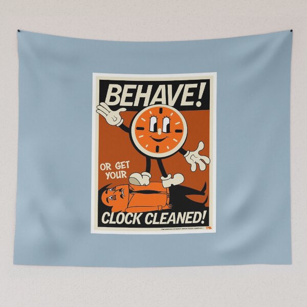 Aperçu de l'œuvre Boss Ambition Strategy Bravery Behave Clock Cleaned Poster Gift Movie Fans créée et vendue par TrieuTran.