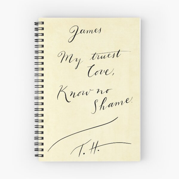 Item preview, James, my truest love. Know no shame. TH - Black Sails designed and sold by byebyesally.