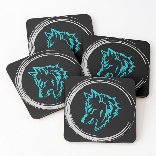 Item preview, Cool Wolf Design on Black - Leader of the Pack designed and sold by CreativNode.