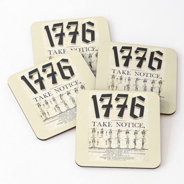 Item preview, 1776 Rise Up And Fight George Washington designed and sold by Flirt-Teez.