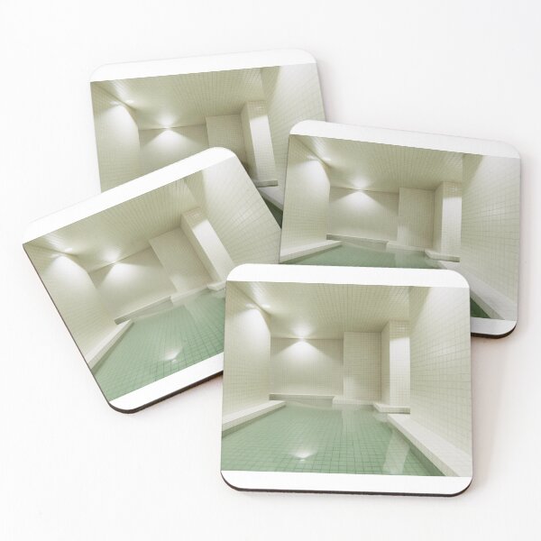 Item preview, old aesthetic swimming pool in liminal setting designed and sold by holo 2000.