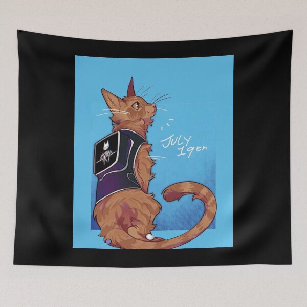 Item preview, stray game cat lover Graphic  designed and sold by brionaru.
