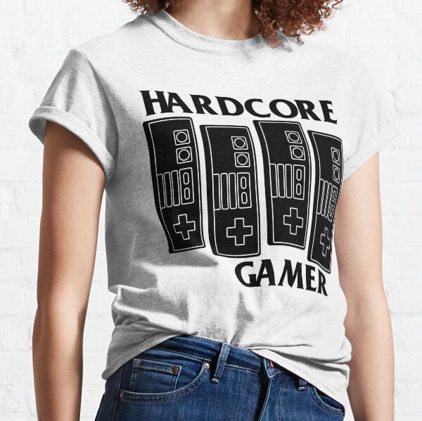 HARDCORE GAMER Camiseta clásica