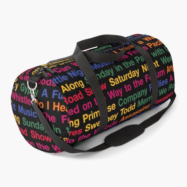 Item preview, Stephen Sondheim Musicals (BlackBG) designed and sold by byebyesally.