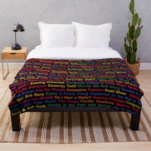 Item preview, Musicales de Stephen Sondheim (BlackBG) designed and sold by byebyesally.