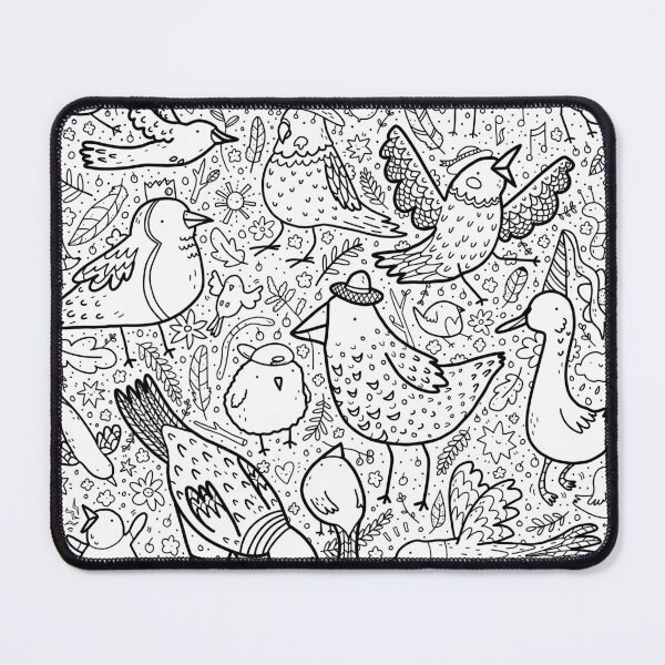 Item preview, Happy Birds Doodle Art designed and sold by SophieCorrigan.