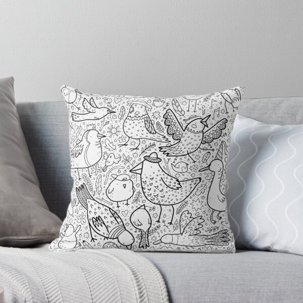 Item preview, Happy Birds Doodle Art designed and sold by SophieCorrigan.