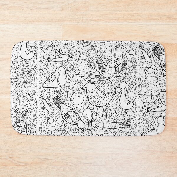 Item preview, Happy Birds Doodle Art designed and sold by SophieCorrigan.