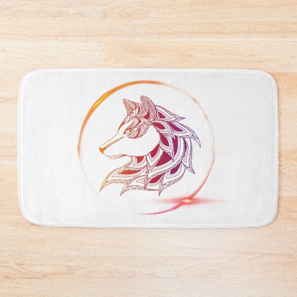 Item preview, Colourful Wolf Design  designed and sold by CreativNode.