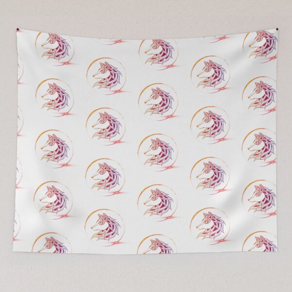 Item preview, Colourful Wolf Design  designed and sold by CreativNode.