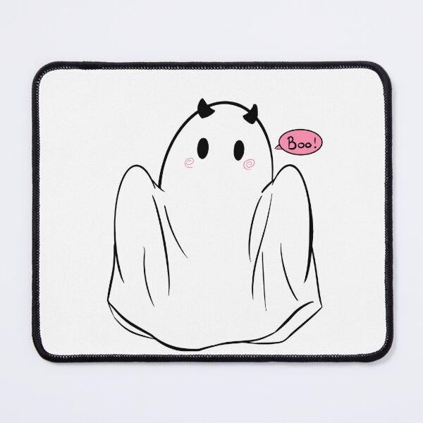 Item preview, cute ghost “boo” stickers designed and sold by Dariaaraara.