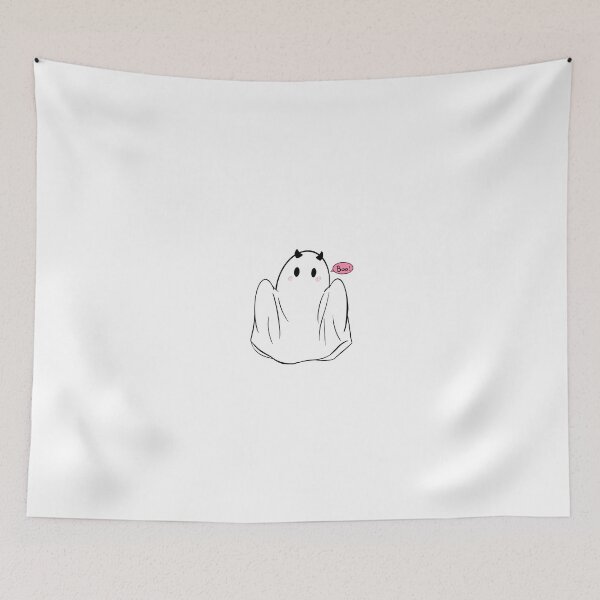 Item preview, cute ghost “boo” stickers designed and sold by Dariaaraara.