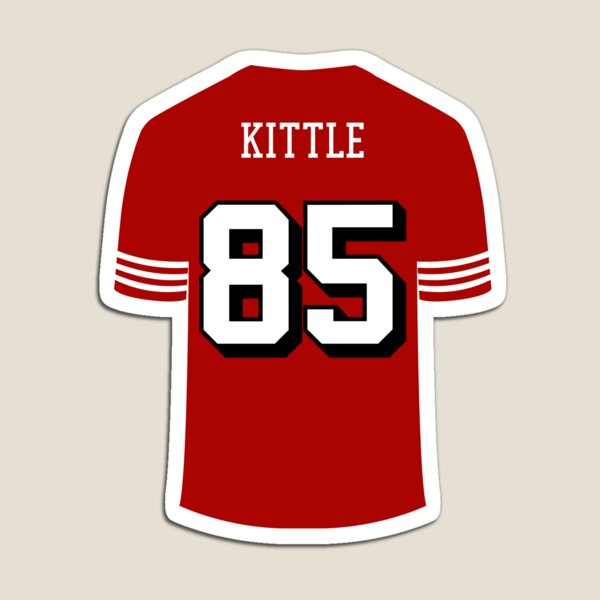 George Kittle San Francisco 49ers 24'' x 34'' Magnetic Framed Players Only  Poster