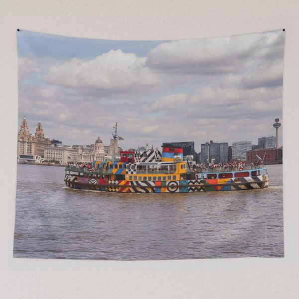 Item preview, Liverpool Skyline And Mersey Ferry designed and sold by rawshutterbug.