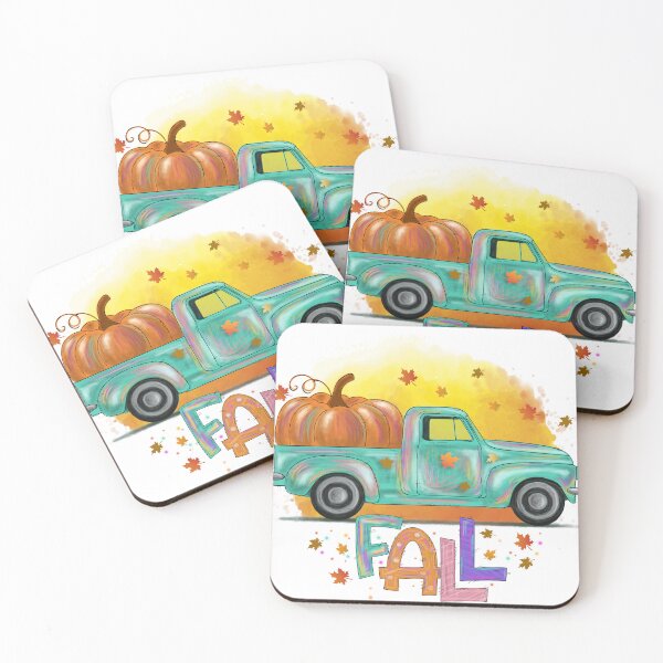 Item preview, Fall blue truck designed and sold by mclaurin612.