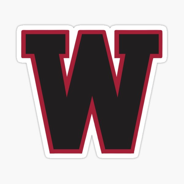 "Watonga Letter W" Sticker for Sale by Sierraharney Redbubble