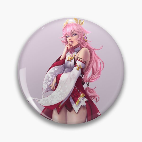 Item preview, Yae Miko Genshin Impact designed and sold by TrixianArt.