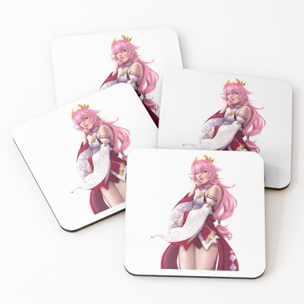 Item preview, Yae Miko Genshin Impact designed and sold by TrixianArt.