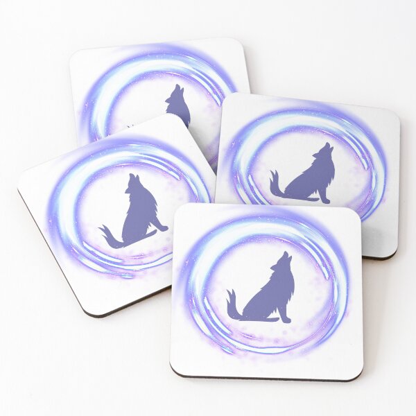 Item preview, Purple Blue Wolf Design  designed and sold by CreativNode.