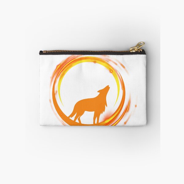 Aperçu de l'œuvre Conception de loup jaune orange créée et vendue par CreativNode.