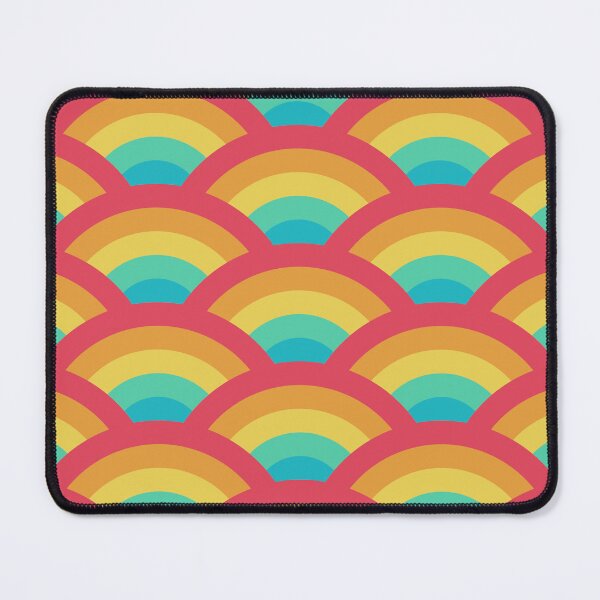 Item preview, Rainbow fish scale pattern designed and sold by Opalaeo.