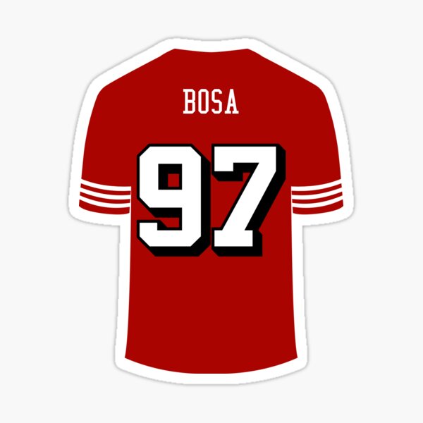 San Francisco 49ers Nick Bosa #97 Black Player Game Jersey Mens NFL –  Football Patch King